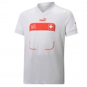 maillot de foot Suisse Coupe du Monde 2022 maillot extérieur..